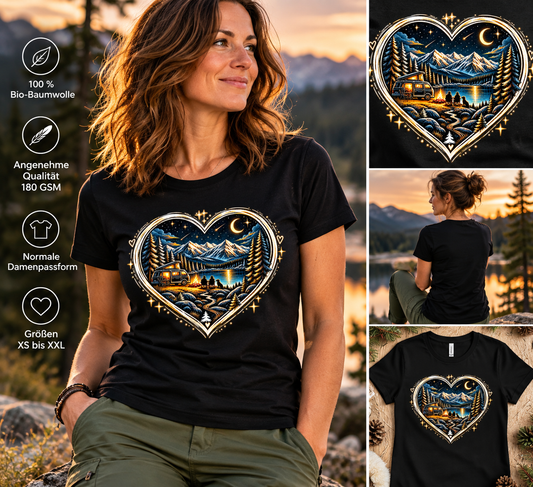 Adventure in My Heart - Damen Bio-Shirt