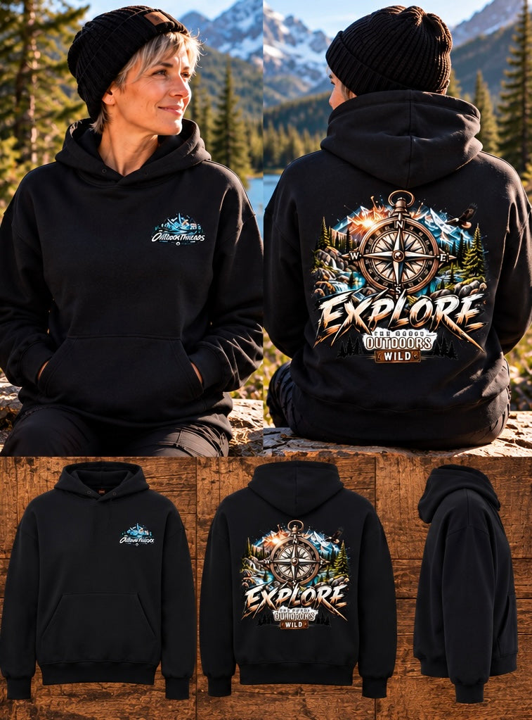 Explore Adventure - Oversized Hoodie